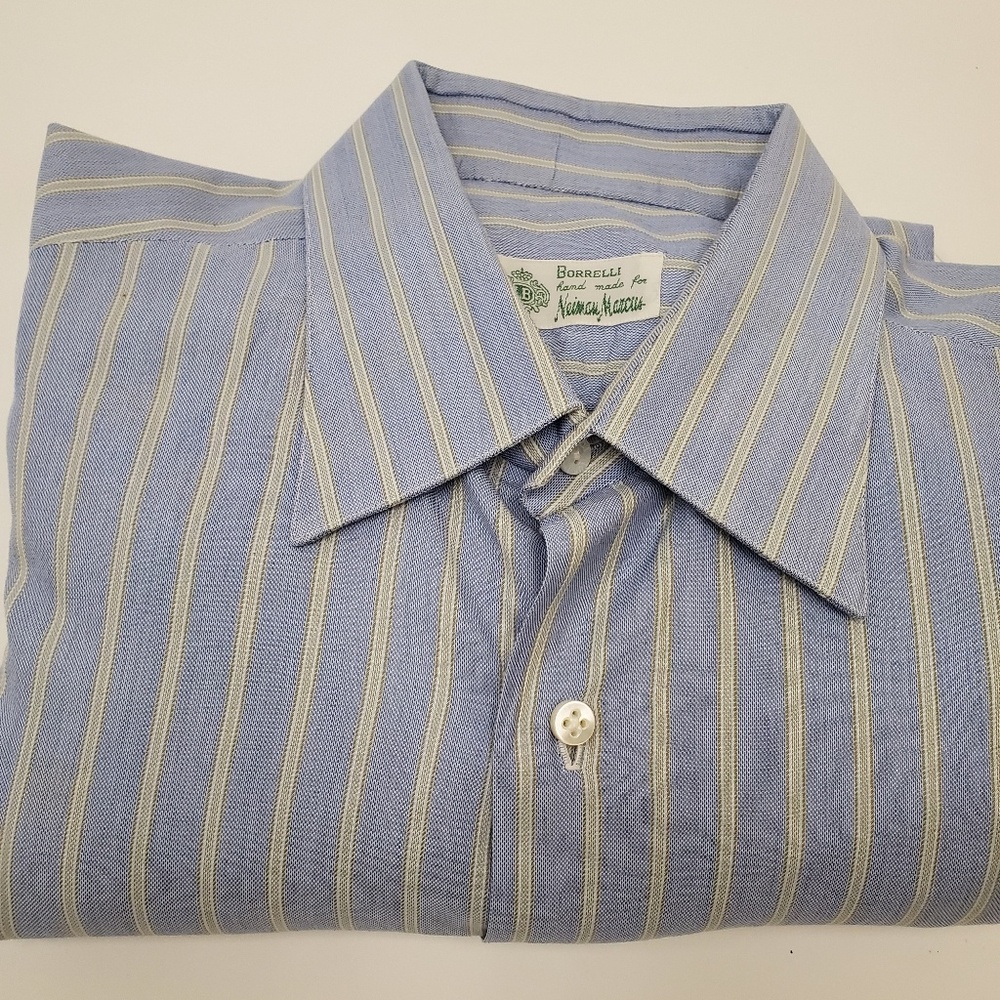 Borrelli Striped  long sleeve shirt.